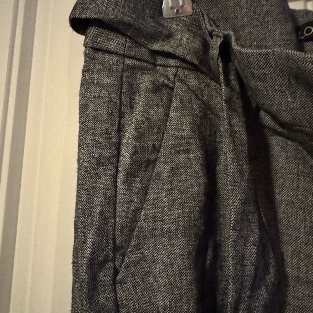 LOFT Charcoal Women’s Straight Leg Dress Pants